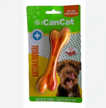 [3065] CANCAT HUESO GOMA ANTIMICROBIAL POLLO CHICO