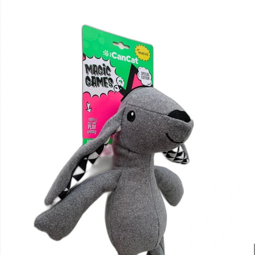 CANCAT PELUCHE CONEJO GRIS 40CM
