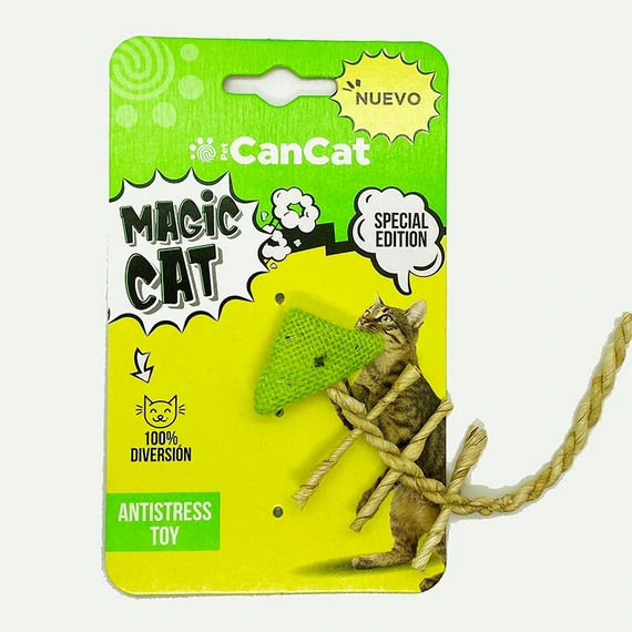 CANCAT PELUCHE GATO ESQUELETO CON SOGA