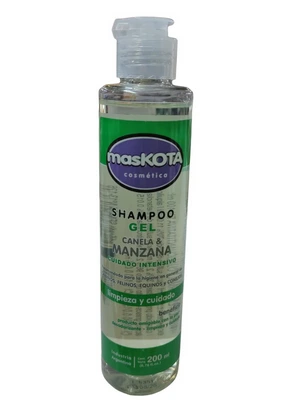 MASKOTA SHAMPOO CANELA Y MANZANA SENSIBLE 200ML