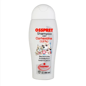 OSSPRET SHAMPOO CON CLORHEXIDINA 2,5% 250ML