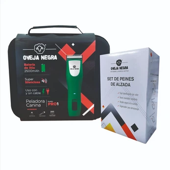 OVEJA NEGRA PELADORA PRO1 + KIT PEINES DE ALZA + CORTANTE CERAMICO
