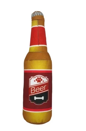 BOTELLA PELUCHE BEER CHAMPAGNE 29x9 Cm