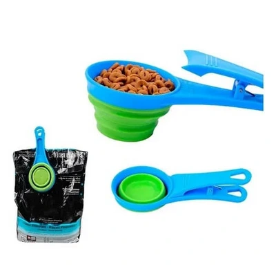 [P901] CLIP CIERRA BOLSA + DOSIFICADOR PLEGABLE