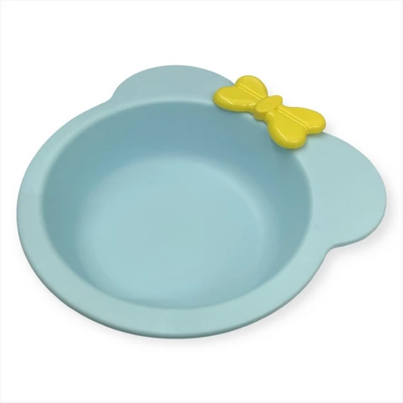 COMEDERO PLASTICO CARA GATO CON MOÑO