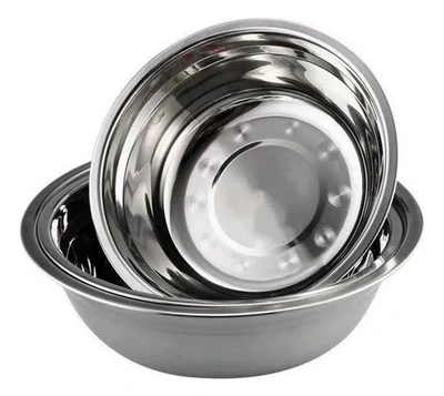 COMEDERO ACERO INOX HONDO GRANDE 28CM