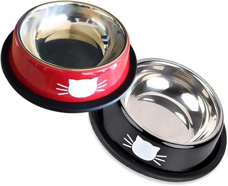 COMEDERO ACERO INOX CARITAS GATO GRANDE