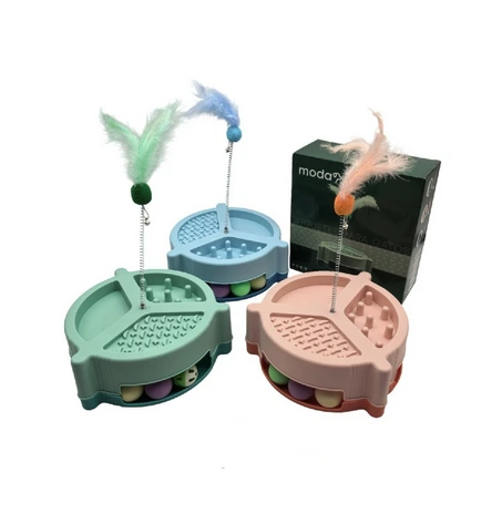 [25296] COMEDERO COMELENTO GATO INTERACTIVO