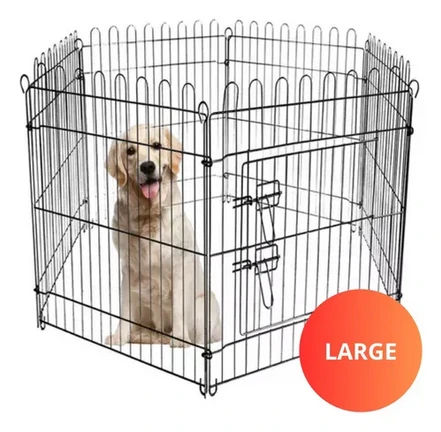 [PJB-06] JAULA CERCO METALICO 6 PANELES DE 122x61Cm C/U