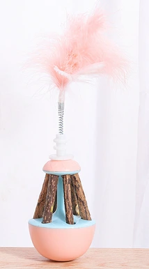 JUGUETE VAIVEN PALITOS MASTICABLES Y PLUMA