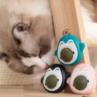 PELOTA CATNIP PARED OSITO