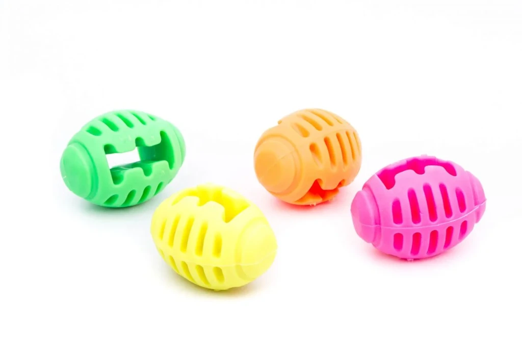 [145CH34] PELOTA MACIZA RUGBY CHICA 7,5CM PP