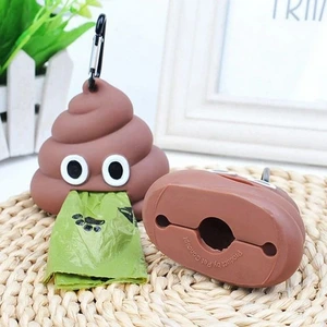 [P601C] PORTA BOLSA EMOJI POPO