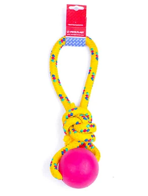 [S405] SOGA ALPINA 15MM CON PELOTA DE GOMA GRANDE 35CM LARGO