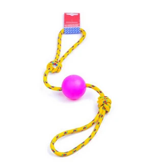 SOGA ALPINA 8MM CON PELOTA DE GOMA CHICA 65CM LARGO