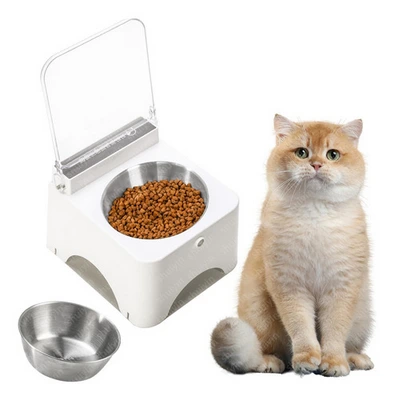 COMEDERO CON TAPA SENSOR MOVIMIENTO