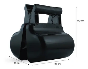 KUPKA PALA PINZA JUNTA RESIDUOS DE PASEO