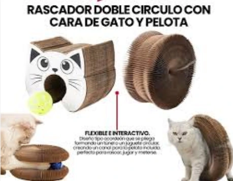 RASCADOR CARTON ORIGAMI - 3 FORMAS