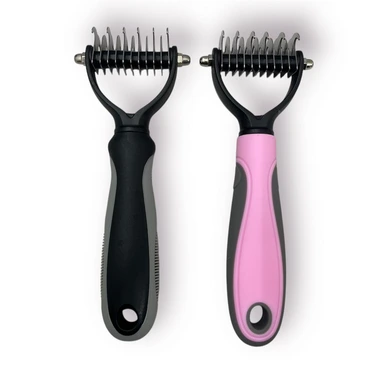 DESLANADOR SACANUDOS SACA PELO MANGO DE GOMA TODOS LOS CHICOS - 11 DIENTES
