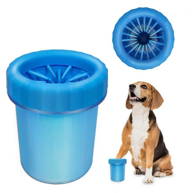 [PE0099M] LIMPIA PATAS MASCOTAS SILICONA CHICO