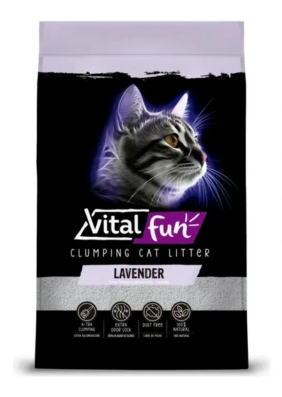 PIEDRITAS AGLUTINANTES VITALFUN LAVANDA 6KG