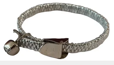 COLLAR GATO ELASTICO CON BROCHE METALICO