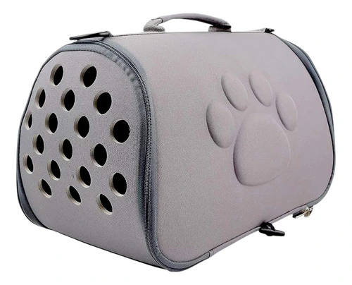 BOLSO TRANSPORTADOR RIGIDO CON HUELLA 38x24x23