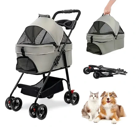 CARRITO DE PASEO PLEGABLE Y DESMONTABLE