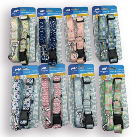 [920353] CONJUNTO COLLAR CORREA ESTAMPADO