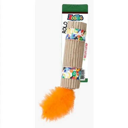 ZOOTEC ROLO CON HIERBA GATERA Y PLUMA